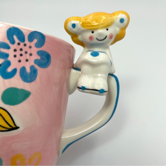 Vintage Child’s Bowl & Cup Stokes Hand Painted - Picture 3 of 13